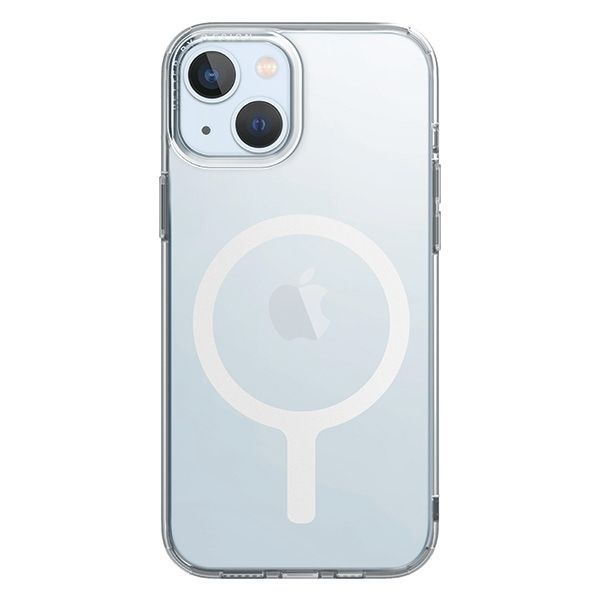Back panel cover UNIQ Uniq LifePro Xtreme Magclick Charging case for iPhone 15 Plus - transparent