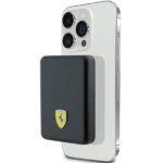 Другой аксессуар для телефона Ferrari  Powerbank Ferrari Metal Logo MagSafe 15W 5000mAh - black