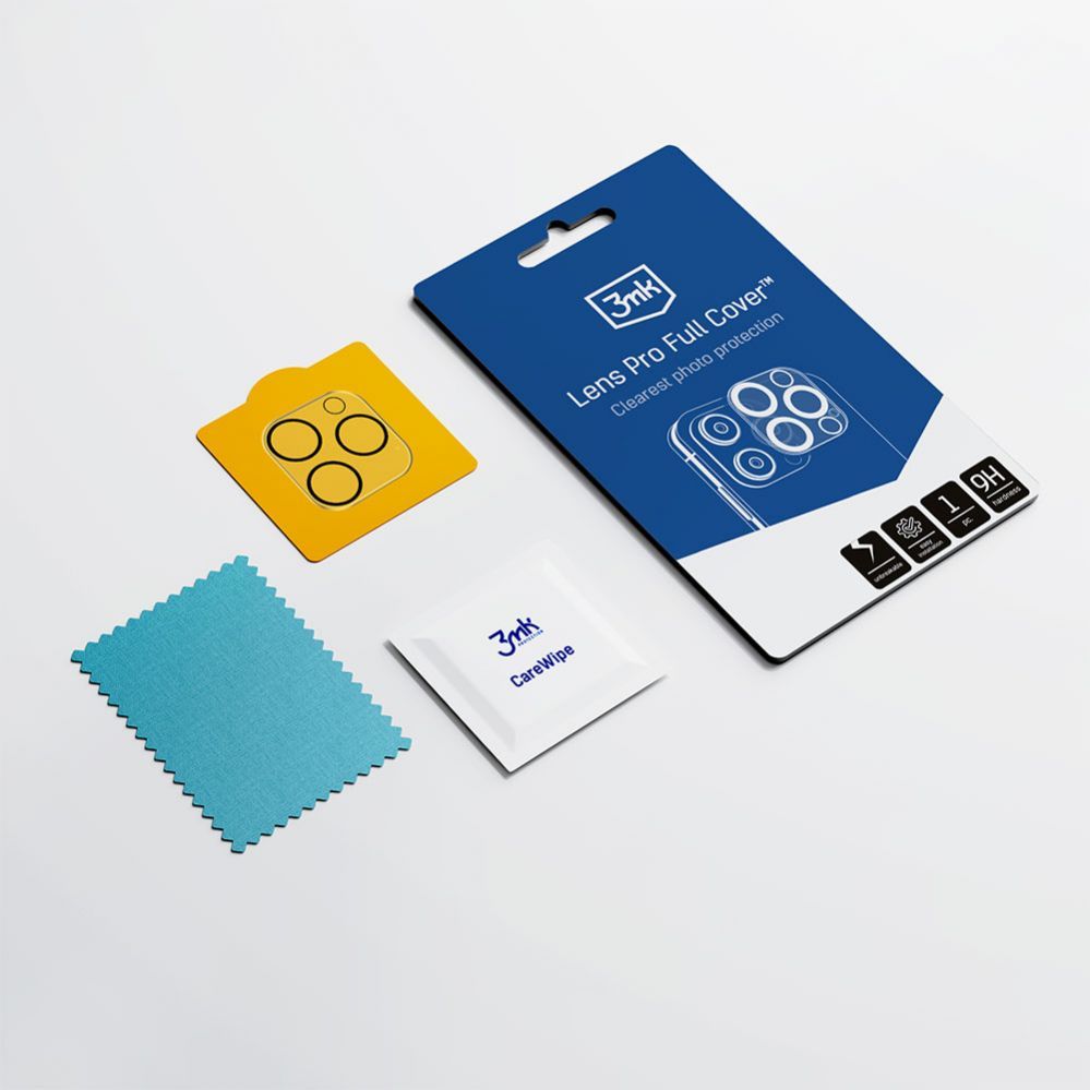 Protective glass 3MK Apple iPhone 14 Pro/14 Pro Max - 3mk Lens Pro Full Cover