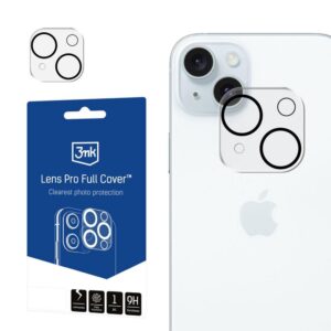 Kaitseklaasid 3MK  Apple iPhone 15/15 Plus - 3mk Lens Pro Full Cover 