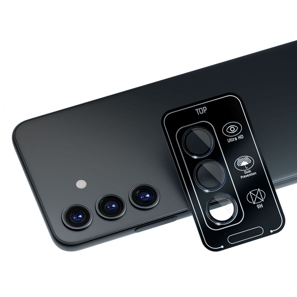 Protective glass 3MK Samsung Galaxy S23 FE - 3mk Lens Protection Pro Black