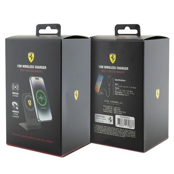 Other Phone Accessory Ferrari Ferrari nice. induction FEMFBMALK 15W black/black 2023 Collection MagSafe