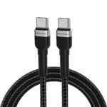 Kabelis Wozinsky  Wozinsky WNBCC1 USB-C / USB-C PD 65W cable 1 m - black 