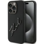 Tagakaaned Karl Lagerfeld  Karl Lagerfeld Silicone Karl Script case for iPhone 15 Pro - black 