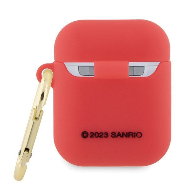 Muu telefoni lisavarustus Hello Kitty Hello Kitty Silicone 3D Kitty Head case for AirPods 1/2 - fuchsia