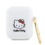 Other Phone Accessory Hello Kitty  Hello Kitty Silicone 3D Kitty Head case for AirPods 1/2 - white 
