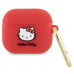 Muu telefoni lisavarustus Hello Kitty  Hello Kitty Silicone 3D Kitty Head case for AirPods 3 - fuchsia 