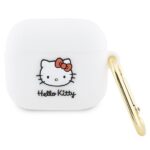 Muu telefoni lisavarustus Hello Kitty  Hello Kitty Silicone 3D Kitty Head case for AirPods 3 - white 