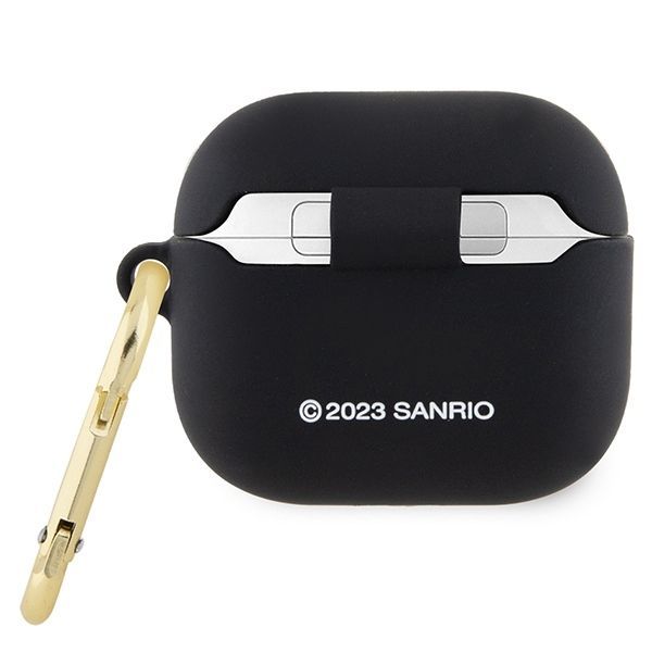 Muu telefoni lisavarustus Hello Kitty Hello Kitty Silicone 3D Kitty Head case for AirPods 3 - black