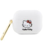 Other Phone Accessory Hello Kitty  Hello Kitty Silicone 3D Kitty Head case for AirPods Pro 2 (2022/2023) - white 