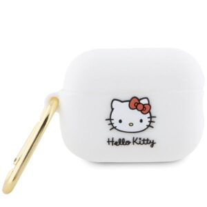 Muu telefoni lisavarustus Hello Kitty  Hello Kitty Silicone 3D Kitty Head case for AirPods Pro 2 (2022/2023) - white 