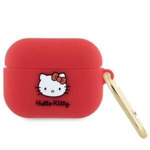 Muu telefoni lisavarustus Hello Kitty  Hello Kitty Silicone 3D Kitty Head case for AirPods Pro - fuchsia 