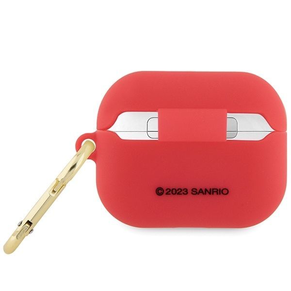 Other Phone Accessory Hello Kitty Hello Kitty Silicone 3D Kitty Head case for AirPods Pro - fuchsia