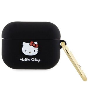 Muu telefoni lisavarustus Hello Kitty  Hello Kitty Silicone 3D Kitty Head case for AirPods Pro - black 