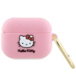 Other Phone Accessory Hello Kitty  Hello Kitty Silicone 3D Kitty Head case for AirPods Pro - pink 
