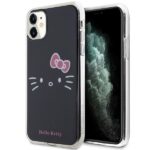 Tagakaaned Hello Kitty  Hello Kitty IML Kitty Face case for iPhone 11 / Xr - black 