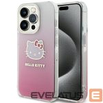 Back panel cover Hello Kitty  Hello Kitty IML Gradient Electrop Kitty Head case for iPhone 13 Pro / 13 - pink 