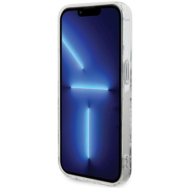 Tagakaaned Hello Kitty Hello Kitty IML Kitty On Bricks Graffiti case for iPhone 13 Pro Max - white