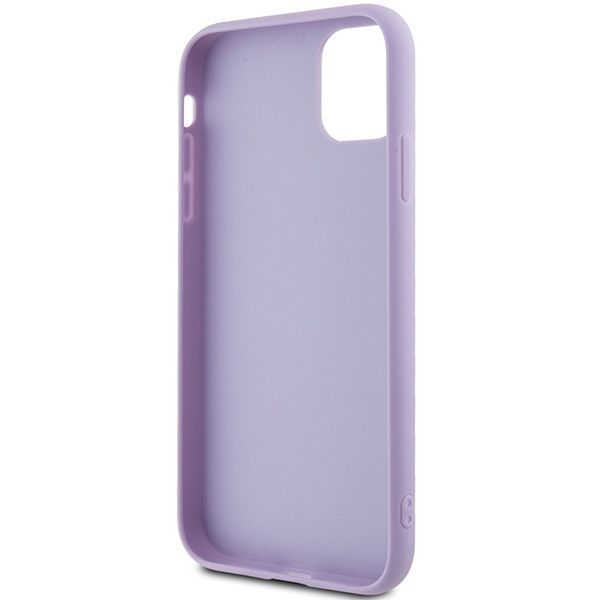 Nugarėlės dėklai Guess Guess Sequin Script Metal case for iPhone 11 / Xr - purple