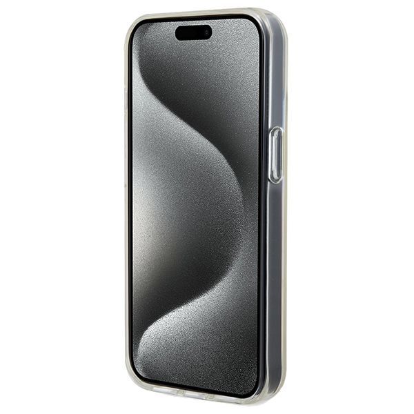 Back panel cover Guess Guess IML Faceted Mirror Disco Iridescent case for iPhone 14 / 15 / 13 - multicolor