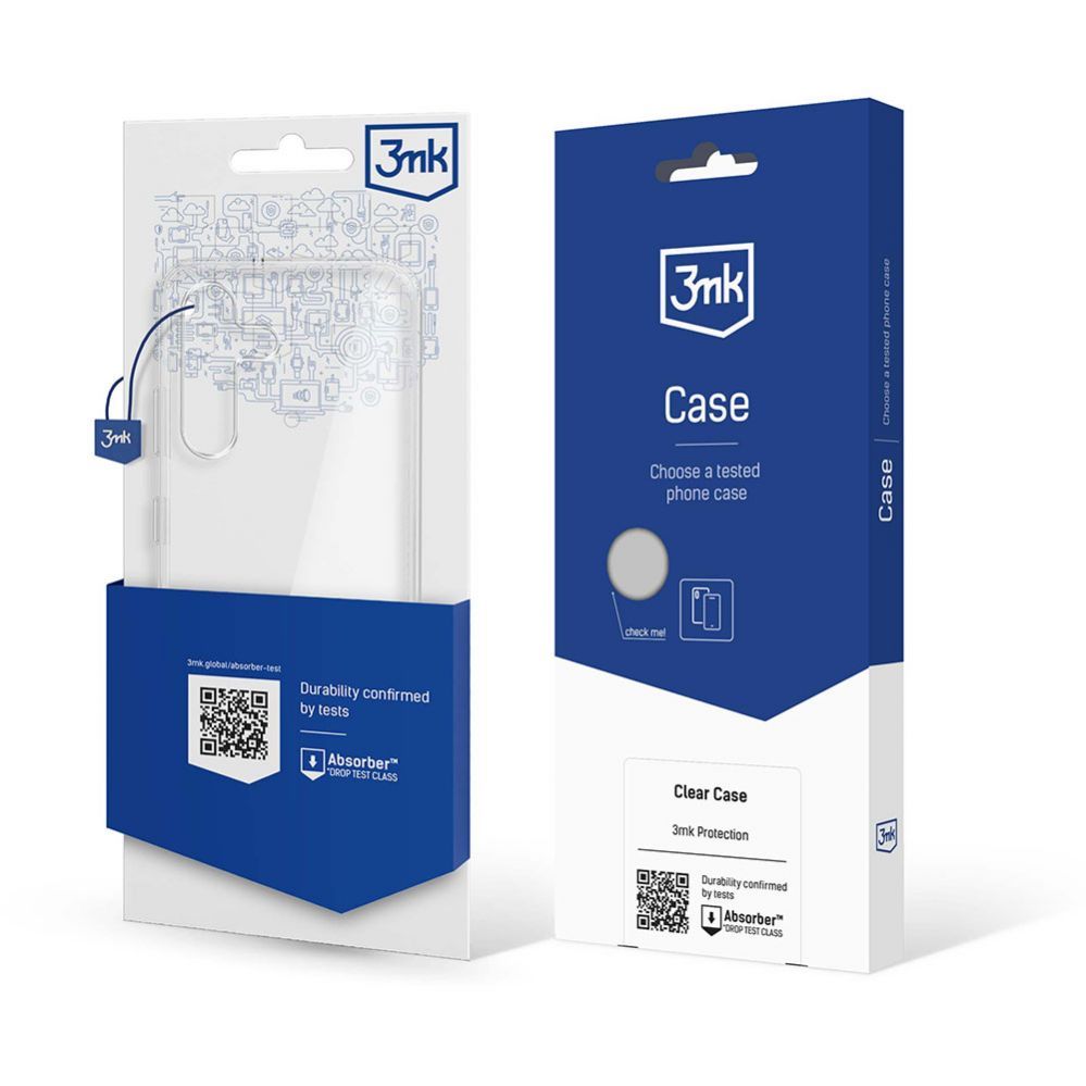 Back panel cover 3MK 3mk Clear Case for Samsung Galaxy S24 - transparent