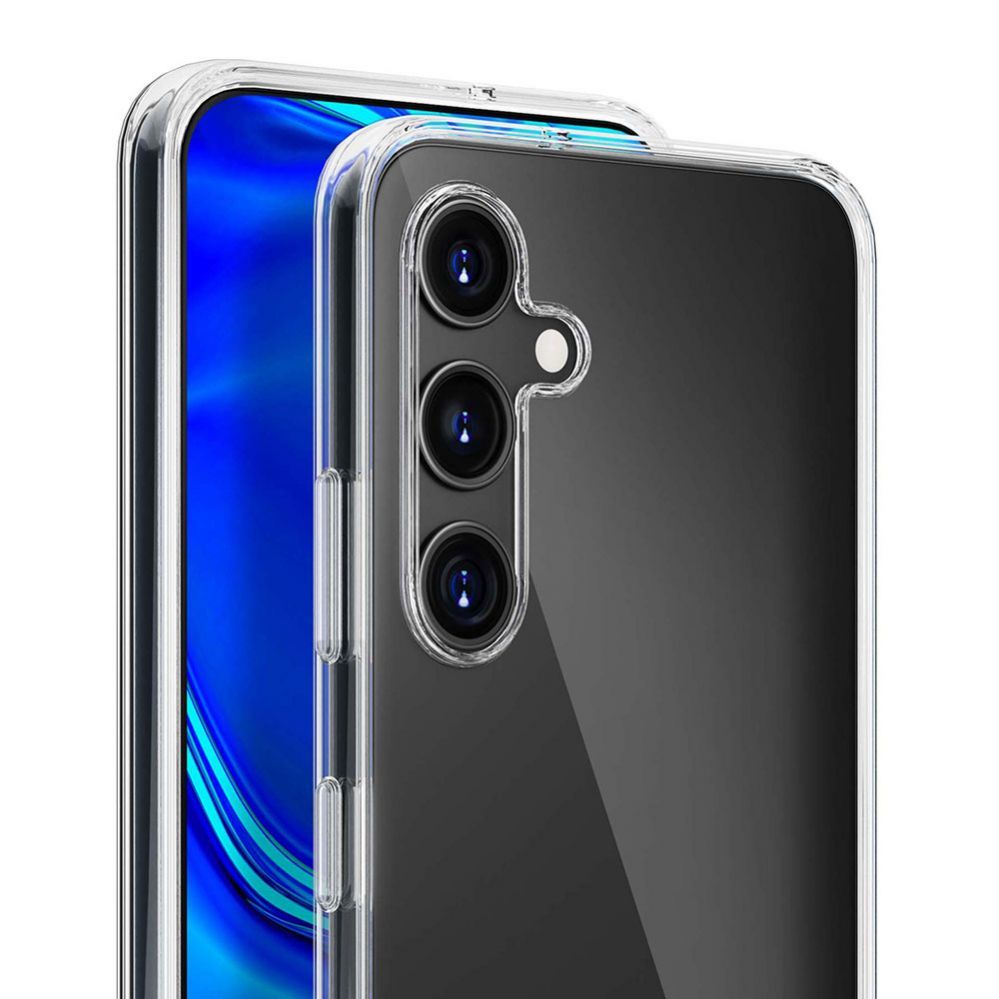 Back panel cover 3MK 3mk Clear Case for Samsung Galaxy S24 - transparent