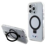 Aizmugurējais vāciņš BMW  BMW Ring Stand M Collection MagSafe case for iPhone 15 Pro Max - transparent 