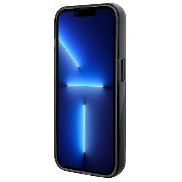 Nugarėlės dėklai Karl Lagerfeld Karl Lagerfeld Ring Stand Karl&Choupette MagSafe case for iPhone 14 Pro - black