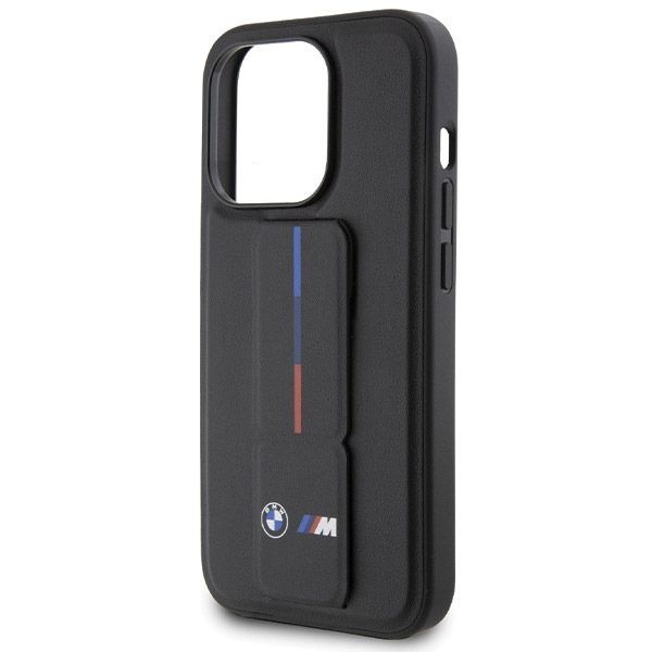 Back panel cover BMW BMW Grip Hot Stamp case for iPhone 15 Pro Max - black