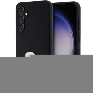 Nugarėlės dėklai Karl Lagerfeld  Karl Lagerfeld Silicone Ikonik Metal Pin case for Samsung Galaxy S23 FE - black 