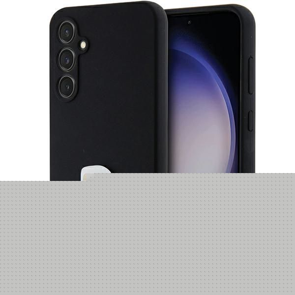 Tagakaaned Karl Lagerfeld Karl Lagerfeld Silicone Ikonik Metal Pin case for Samsung Galaxy S23 FE - black