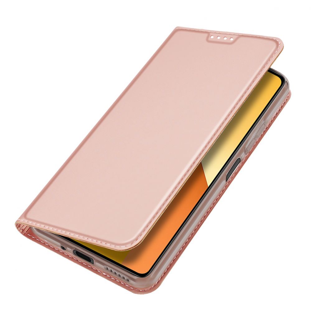 Tagakaaned Dux Ducis Dux Ducis Skin Pro case with flap and card slot for Xiaomi Redmi Note 13 5G - pink