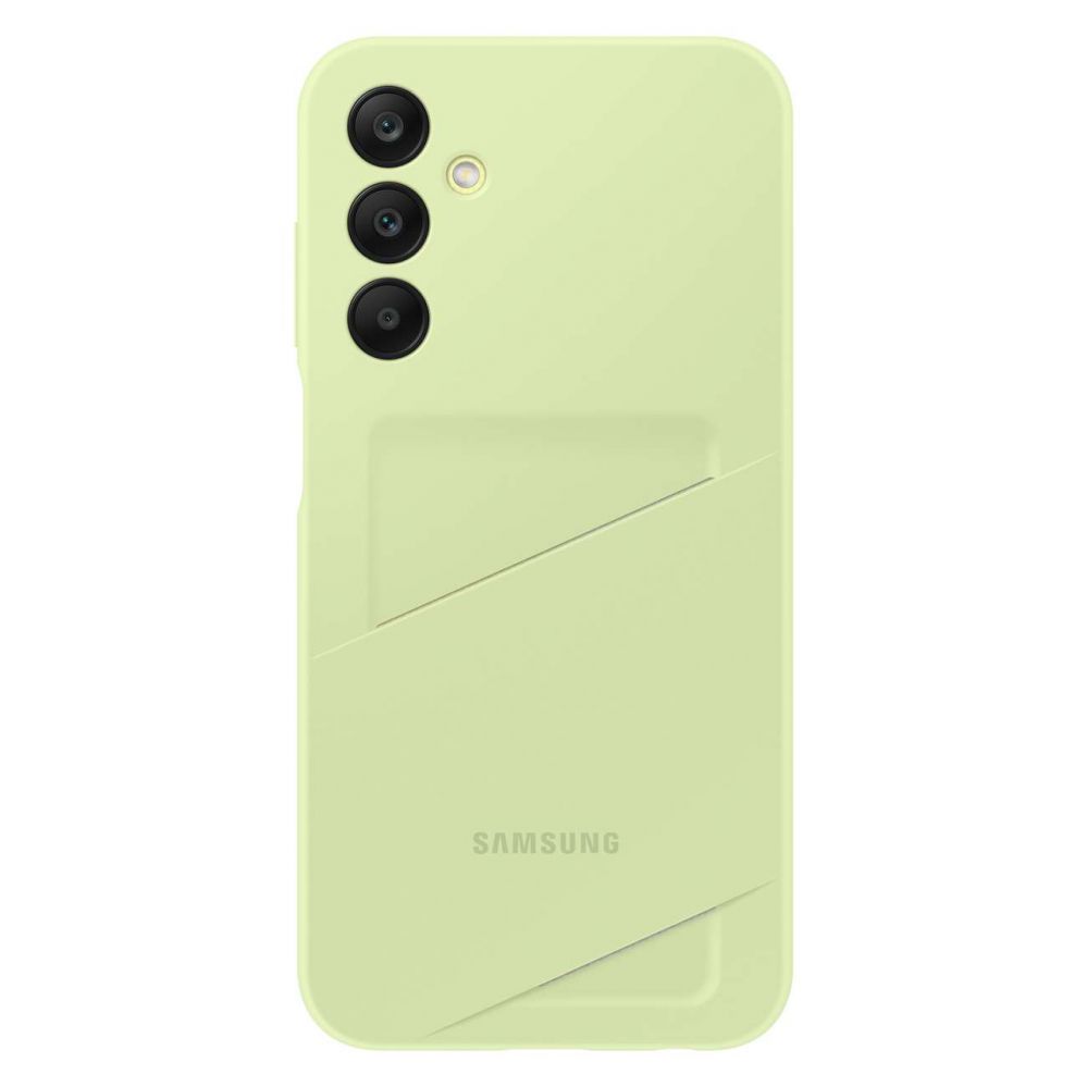 Tagakaaned Samsung Samsung Card Slot Case EF-OA156TMEGWW with card slot for Samsung Galaxy A15 / A15 5G - green