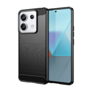 Aizmugurējais vāciņš Hurtel  Carbon Case for Xiaomi Redmi Note 13 Pro+ - black 