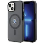 Aizmugurējais vāciņš BMW  BMW IML Signature MagSafe case for iPhone 15 Plus / 14 Plus - black 