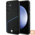 Muu telefoni lisavarustus BMW  BMW BMHMS24M23RDCLK S24+ S926 black/black hardcase Signature Leather Textured & Line MagSafe 