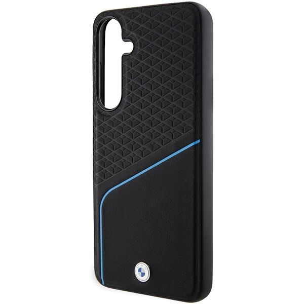 Other Phone Accessory BMW BMW BMHMS24M23RDCLK S24+ S926 black/black hardcase Signature Leather Textured & Line MagSafe