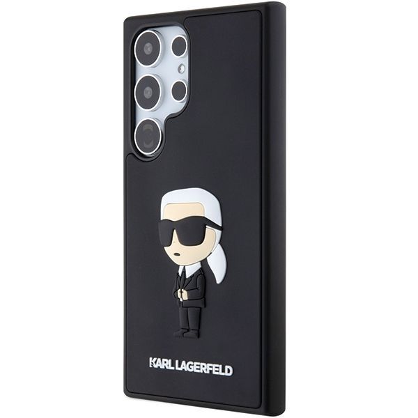 Other Phone Accessory Karl Lagerfeld Karl Lagerfeld 3D Rubber Ikonik Case for Samsung Galaxy S24 Ultra - Black