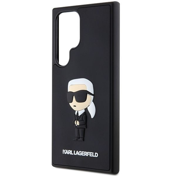 Other Phone Accessory Karl Lagerfeld Karl Lagerfeld 3D Rubber Ikonik Case for Samsung Galaxy S24 Ultra - Black