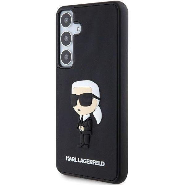 Other Phone Accessory Karl Lagerfeld Karl Lagerfeld 3D Rubber Ikonik case for Samsung Galaxy S24+ - black