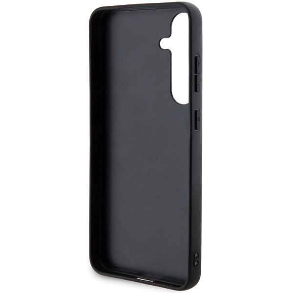 Back panel cover Karl Lagerfeld Karl Lagerfeld KLHCS24MPSAKCMPK S24+ S926 hardcase black/black Saffiano Karl & Choupette Metal Pin