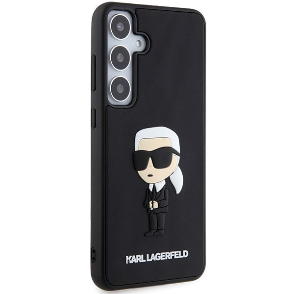 Other Phone Accessory Karl Lagerfeld Karl Lagerfeld 3D Rubber Ikonik case for Samsung Galaxy S24 - black