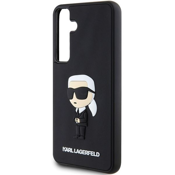 Other Phone Accessory Karl Lagerfeld Karl Lagerfeld 3D Rubber Ikonik case for Samsung Galaxy S24 - black
