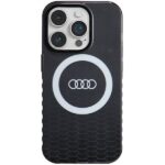 Aizmugurējais vāciņš Audi  Audi IML Big Logo MagSafe case for iPhone 14 Pro - black