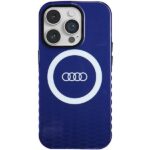 Aizmugurējais vāciņš Audi  Audi IML Big Logo MagSafe case for iPhone 14 Pro - blue