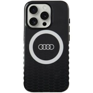 Aizmugurējais vāciņš Audi  Audi IML Big Logo MagSafe case for iPhone 15 Pro - black