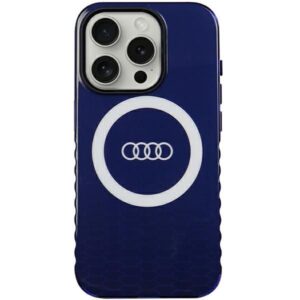Aizmugurējais vāciņš Audi  Audi IML Big Logo MagSafe case for iPhone 15 Pro - blue