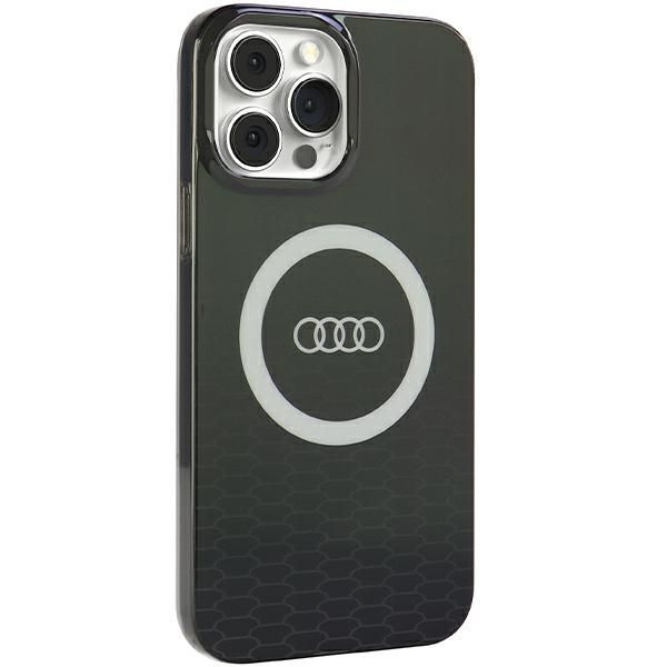 Back panel cover Audi Audi IML Big Logo MagSafe case for iPhone 13 Pro / 13 - black
