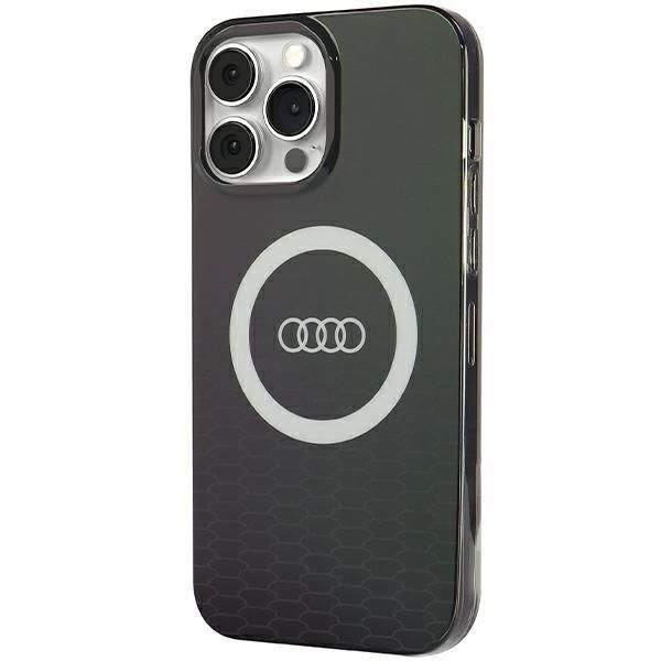 Back panel cover Audi Audi IML Big Logo MagSafe case for iPhone 13 Pro / 13 - black