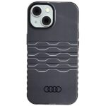 Back panel cover Audi  Audi IML MagSafe case for iPhone 15 / 14 / 13 - black